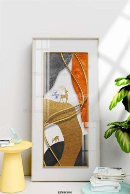 File tranh File tranh hiện đại pha lê gương KF68386 (bản gốc) trang trí văn phòng