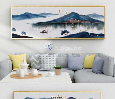 Tải file File tranh hiện đại pha lê gương KF68393 (gốc) in trên mọi chất liệu