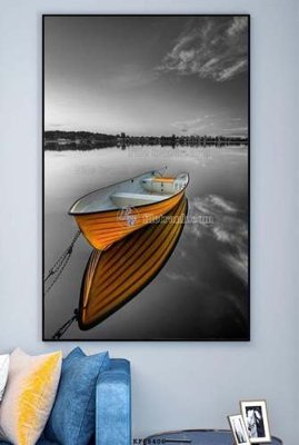 File gốc File tranh hiện đại pha lê gương KF68406 (in lụa) tranh phong thủy