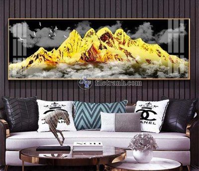 File tranh File tranh hiện đại pha lê gương KF68420 (gốc) chủ đề con người