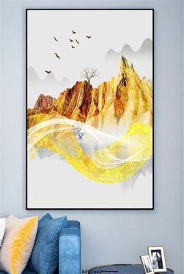 File gốc File tranh hiện đại pha lê gương KF68442 (in lụa) họa tiết 3D