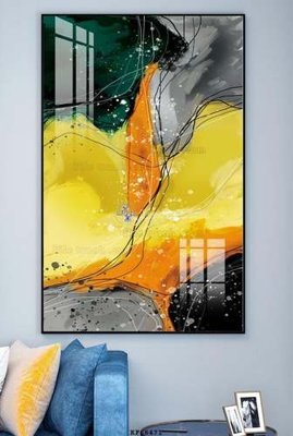 File tranh File tranh hiện đại pha lê gương KF68471 (gốc) in backlit film