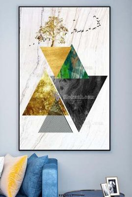 File ảnh File tranh hiện đại pha lê gương KF68517 (gốc) in backdrop sự kiện