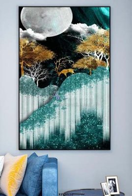 Tải file File tranh hiện đại pha lê gương KF68520 (ảnh gốc) độ phân giải 300dpi