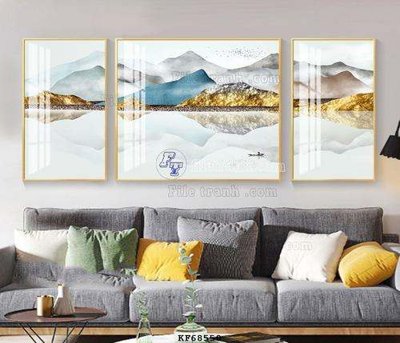 File tranh File tranh hiện đại pha lê gương KF68550 (ảnh gốc) độ nét vượt trội