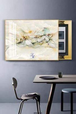 File gốc File tranh hiện đại pha lê gương KF68555 (phong cách) tối giản