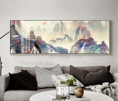 Tải file File tranh hiện đại pha lê gương KF68575 (ảnh gốc) 300dpi File tranh hiện đại pha lê gương KF68575