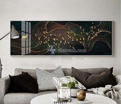 Tải file File tranh hiện đại pha lê gương KF68577 (ảnh gốc) in tranh kính