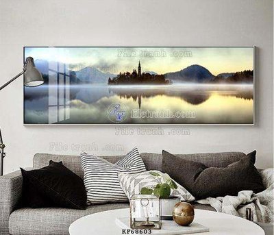 File gốc File tranh hiện đại pha lê gương KF68603 (trang trí) phòng trẻ em