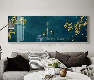 File gốc File tranh hiện đại pha lê gương KF68609 (ảnh chi tiết) để in ấn