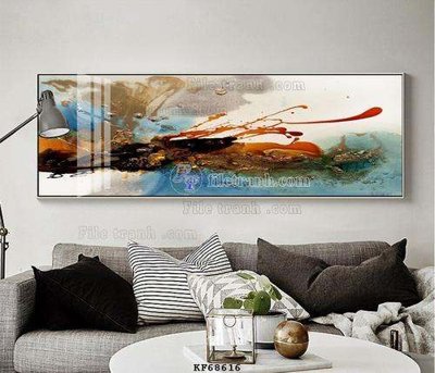 File gốc File tranh hiện đại pha lê gương KF68616 (in ấn) không giới hạn