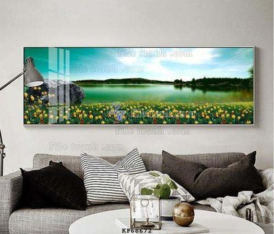 File ảnh File tranh hiện đại pha lê gương KF68672 (gốc) in biển hiệu