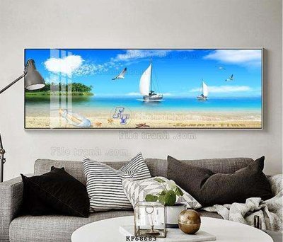 Tải file File tranh hiện đại pha lê gương KF68683 (ảnh gốc) in gạch men