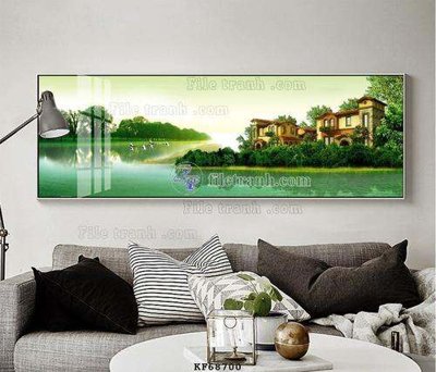 Mua file tranh gốc File tranh hiện đại pha lê gương KF68700 tại Filetranh.com