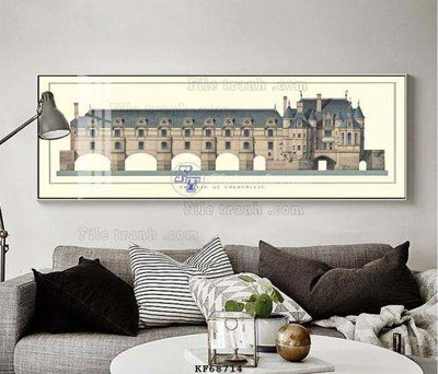 File gốc File tranh hiện đại pha lê gương KF68714 (in mica) trang trí