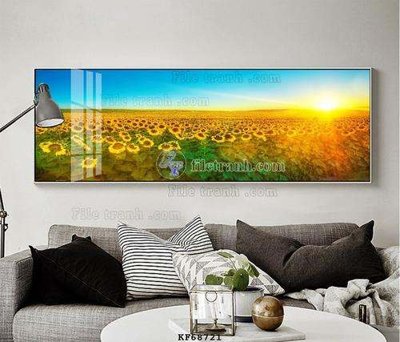 File gốc File tranh hiện đại pha lê gương KF68721 (in lụa) hoa văn cổ điển