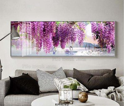 File ảnh File tranh hiện đại pha lê gương KF68762 (gốc) trang trí khách sạn