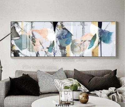 File tranh in trần File tranh hiện đại pha lê gương KF68764 (ảnh gốc siêu nét)