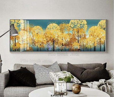 File gốc File tranh hiện đại pha lê gương KF68781 (trang trí) cho phòng khách