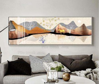 File PSD File tranh hiện đại pha lê gương KF68800 (bản gốc) chất lượng nhất