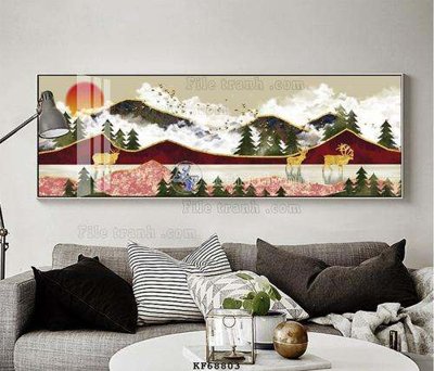 Tải về file tranh gốc File tranh hiện đại pha lê gương KF68803 (để in quảng cáo)