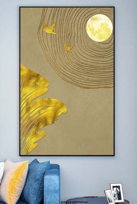 File tranh gốc File tranh hiện đại pha lê gương KF68846 (bản đẹp) độc quyền