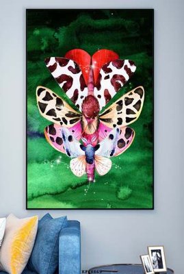 File gốc File tranh hiện đại pha lê gương KF68869 (phiên bản chuẩn) để in ấn