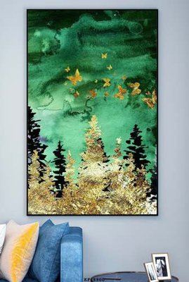 File ảnh File tranh hiện đại pha lê gương KF68900 (gốc) in poster