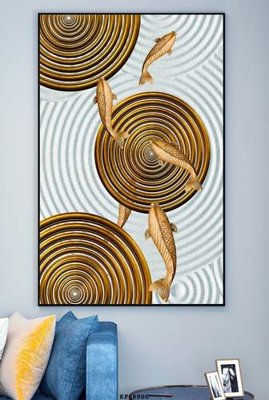 File tranh File tranh hiện đại pha lê gương KF68906 (file gốc) chuẩn màu in