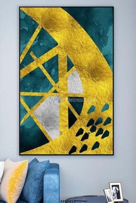 File ảnh File tranh hiện đại pha lê gương KF68912 (gốc) in standee