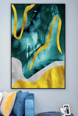 Ảnh mô tả file gốc in mica File tranh hiện đại pha lê gương KF68924