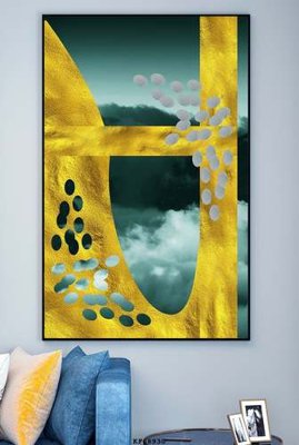 File tranh File tranh hiện đại pha lê gương KF68930 (ảnh gốc) độc quyền