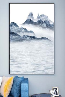 File gốc File tranh hiện đại pha lê gương KF68932 (vector) cho in ấn