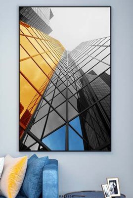 File ảnh File tranh hiện đại pha lê gương KF68936 (gốc) in backdrop sự kiện