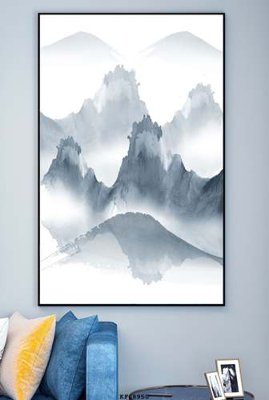 File tranh File tranh hiện đại pha lê gương KF68950 (bản gốc) treo phòng ăn