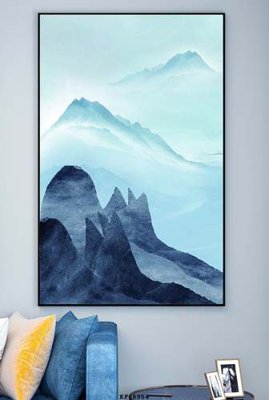 File in trần File tranh hiện đại pha lê gương KF68954 (bản gốc) 5D