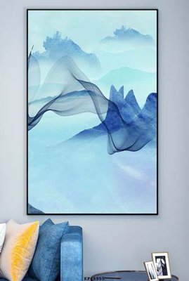 File tranh File tranh hiện đại pha lê gương KF68955 (ảnh gốc) không bị mờ