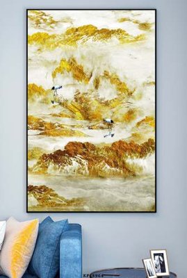 File in lụa File tranh hiện đại pha lê gương KF68964 (chất lượng cao) File tranh hiện đại pha lê gương KF68964