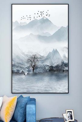 File gốc File tranh hiện đại pha lê gương KF69001 (ảnh chi tiết) để in lụa