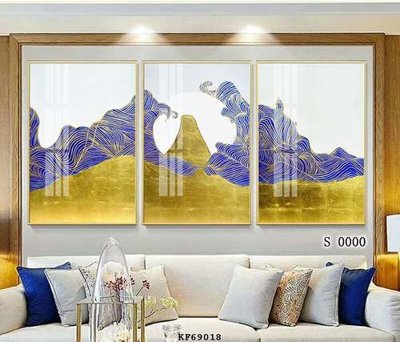 File PSD File tranh hiện đại pha lê gương KF69018 (bản gốc) dễ dàng edit