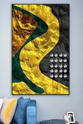 File gốc File tranh hiện đại pha lê gương KF69026 (ảnh rõ nét) để in