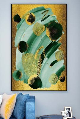 File gốc in mica File tranh hiện đại pha lê gương KF69027 chất lượng