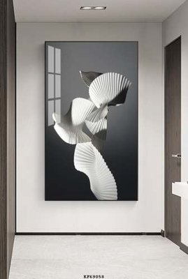 File in ấn File tranh hiện đại pha lê gương KF69058 (bản gốc) chất lượng cao