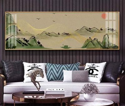 File tranh File tranh hiện đại pha lê gương KF69088 (bản gốc) in canvas