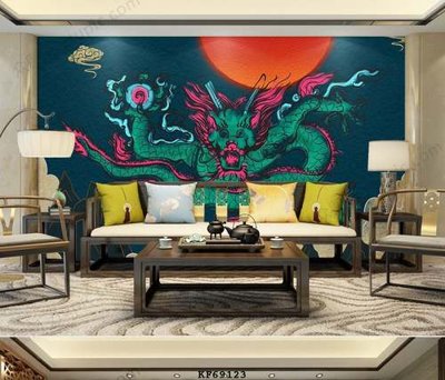 File tranh File tranh hiện đại pha lê gương KF69123 (gốc) in vải canvas