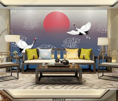 File gốc File tranh hiện đại pha lê gương KF69124 (in tráng gương) hiện đại