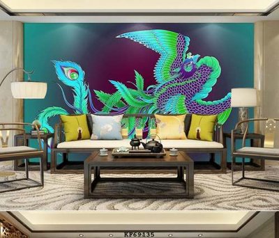 File tranh File tranh hiện đại pha lê gương KF69135 (bản gốc) in canvas