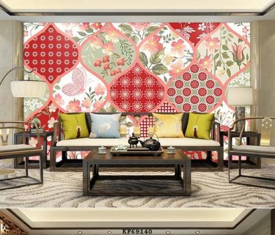 File gốc File tranh hiện đại pha lê gương KF69140 (in 3D) nghệ thuật