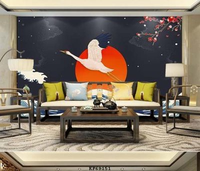 File in mica File tranh hiện đại pha lê gương KF69151 (bản gốc) sắc sảo