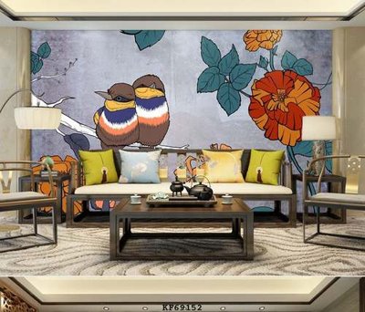 File tranh File tranh hiện đại pha lê gương KF69152 (bản gốc) trang trí văn phòng